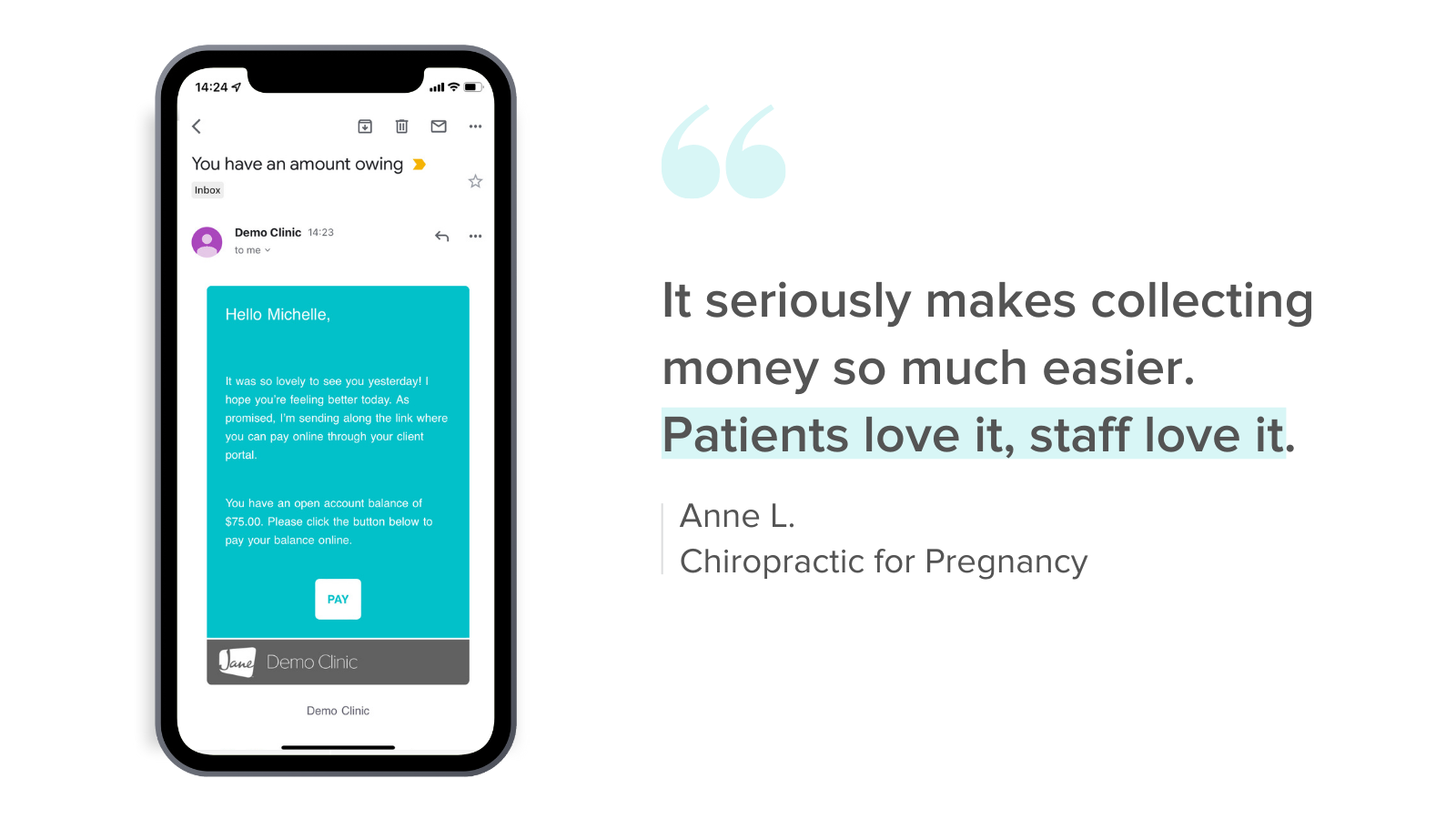 Take the transaction out of your treatment